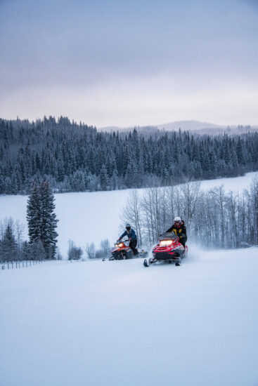 Yanks Peak Snowmobiling