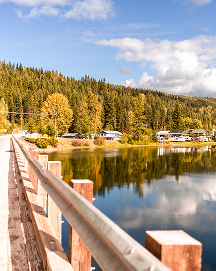 road trip through Likely BC