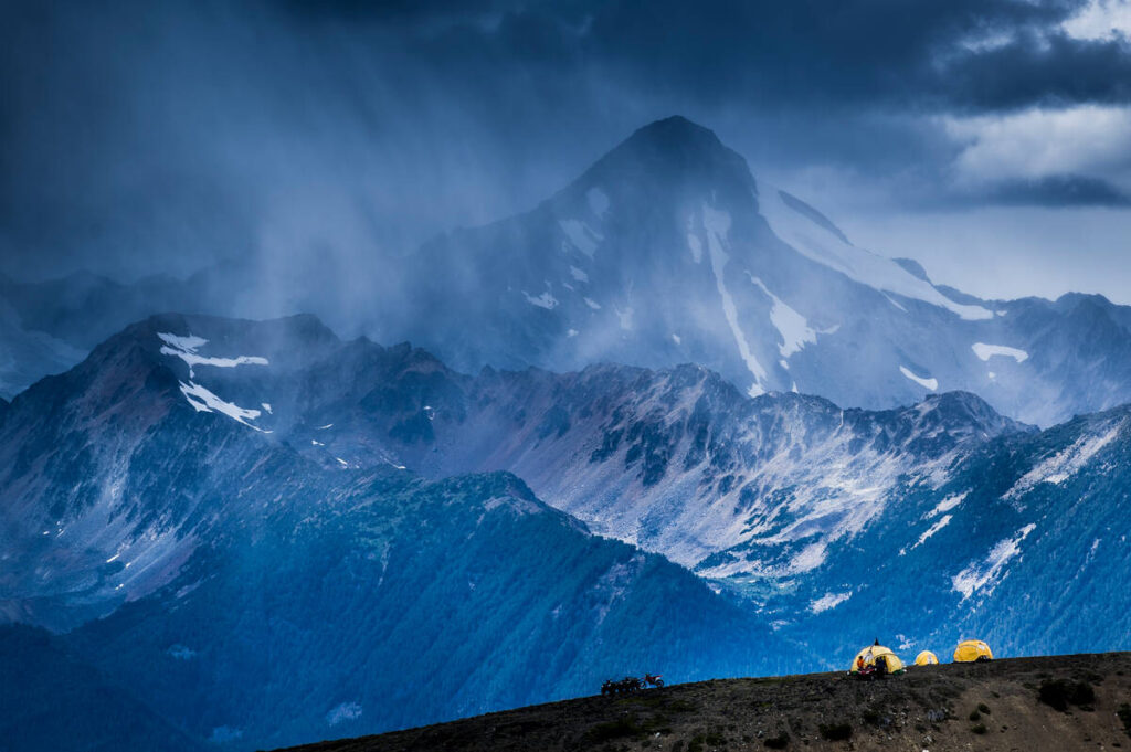 Camping up on Truax Mountain in the Bridge River Valley │ Blake Jorgenson/Destination BC