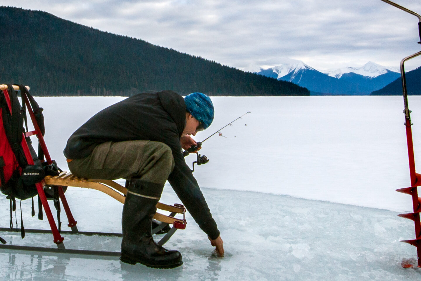 ice fishing bc